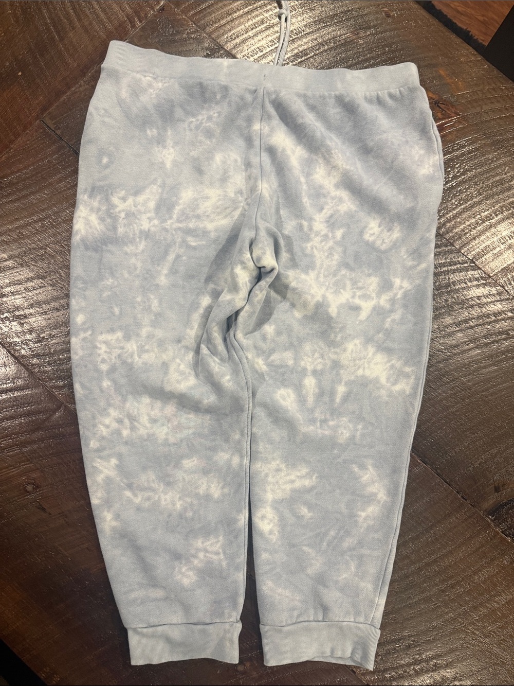 Victoria's Secret Light Blue Tie-Dye Jogger Sweatpants - Picture 5 of 6
